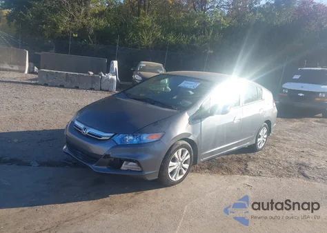 2012 Honda Insight Ex z USA, uszkodzony, nr VIN JHMZE2H70CS004787